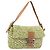 Borsa a tracolla FENDI Mamma Baguette in paglia Green Silver Auth BA15846SAV Argento Verde