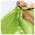 Borsa a tracolla FENDI Mamma Baguette in paglia Green Silver Auth BA15846SAV Argento Verde - vista 22