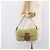 Borsa a tracolla FENDI Mamma Baguette in paglia Green Silver Auth BA15846SAV Argento Verde - vista 26