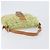 Borsa a tracolla FENDI Mamma Baguette in paglia Green Silver Auth BA15846SAV Argento Verde - vista 7