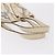 GUCCI Tote Bag Satin White Gold 153361 Auth ep16297 - Ansicht 13