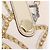 GUCCI Tote Bag Satin White Gold 153361 Auth ep16297 - Ansicht 21
