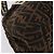 Borsa a mano FENDI Zucca Canvas Chain Mia Nero Marrone Auth yk20978SAV - vista 11