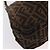Borsa a mano FENDI Zucca Canvas Chain Mia Nero Marrone Auth yk20978SAV - vista 13