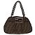 Borsa a mano FENDI Zucca Canvas Chain Mia Nero Marrone Auth yk20978SAV - vista 2