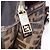 Borsa a mano FENDI Zucca Canvas Chain Mia Nero Marrone Auth yk20978SAV - vista 23