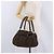 Borsa a mano FENDI Zucca Canvas Chain Mia Nero Marrone Auth yk20978SAV - vista 27