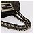 Borsa a mano FENDI Zucca Canvas Chain Mia Nero Marrone Auth yk20978SAV - vista 8