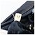 Sac à main PRADA avec poignée en métal Nylon Navy Gold Auth 207805A Doré Bleu Marine - vue 26