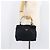 Sac à main PRADA avec poignée en métal Nylon Navy Gold Auth 207805A Doré Bleu Marine - vue 27