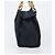 Sac à main PRADA avec poignée en métal Nylon Navy Gold Auth 207805A Doré Bleu Marine - vue 4