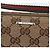 Borsa a mano GUCCI GG Canvas Web Sherry Line Beige Silver 141809 Auth ep16518A Argento - vista 15