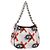 PRADA Chain Shoulder Bag Leather White Silver Auth 207574M