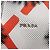 PRADA Chain Shoulder Bag Leather White Silver Auth 207574M - view 14