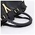 Autre Marque Saint Laurent Cavass Chic Mini Bag Leather 2way Black Gold 370699 Auth bs37674 Nero D'oro - vista 8