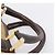 Borsa a mano LOEWE Amazona Suede Beige Gold Auth ka6550 D'oro - vista 14