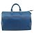 Borsa a mano LOUIS VUITTON Epi Speedy 35 Toledo Blue M42995 LV Auth ep16379A - vista 2