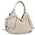 LOUIS VUITTON Monogram Punching Mahina Neo L Bag Leather M94280 LV Auth 208725V White