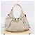 LOUIS VUITTON Monogram Punching Mahina Neo L Bag Leather M94280 LV Auth 208725V White - view 12