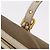 PRADA Jacquard Tote Bag Canvas Brown Gold Tone Auth 208073V Braun - Ansicht 10