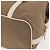PRADA Jacquard Tote Bag Canvas Brown Gold Tone Auth 208073V Braun - Ansicht 13