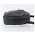 Céline Borsa a tracolla CELINE in pelle nera e oro Auth ka6592 Nero D'oro - vista 4