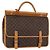 LOUIS VUITTON Monogram Sac Chas Boston Bag M41141 LV Auth mr3018