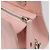 Borsa Christian Dior Canage in pelle rosa argento autentica 208692V - vista 21
