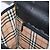 Bolso de mano Burberrys de cuero negro plata Auth 208848 - vista 19
