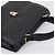 Bolso de mano Burberrys de cuero negro plata Auth 208848 - vista 6