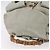 Zaino GUCCI Bamboo in pelle azzurro e oro 003 2058 0016 Auth 206231 D'oro Blu chiaro - vista 7