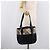 Bolso Tote BURBERRY Nova Check Canvas Beige Silver Auth 208838V Plata - vista 25