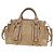 Borsa a mano Miu Miu in pelle 2way Beige Gold Auth 167776M D'oro - vista 2