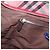 Bolso Tote BURBERRY Nova Check Blue Label Canvas Rojo Plata Auth ka6619 Roja - vista 20