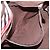 Bolso Tote BURBERRY Nova Check Blue Label Canvas Rojo Plata Auth ka6619 Roja - vista 21