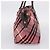 Bolso Tote BURBERRY Nova Check Blue Label Canvas Rojo Plata Auth ka6619 Roja - vista 4