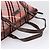 Bolso Tote BURBERRY Nova Check Blue Label Canvas Rojo Plata Auth ka6619 Roja - vista 7