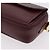 Borsa a tracolla Cartier Must Line in pelle Bordeaux tono oro Auth 208085A - vista 11