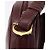 Borsa a tracolla Cartier Must Line in pelle Bordeaux tono oro Auth 208085A - vista 14