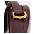 Borsa a tracolla Cartier Must Line in pelle Bordeaux tono oro Auth 208085A - vista 15
