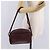 Borsa a tracolla Cartier Must Line in pelle Bordeaux tono oro Auth 208085A - vista 26