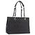CHANEL Matelasse Chain Tote Bag aus Caviar-Leder Schwarz Silber CC Auth BA15924SAM