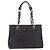 CHANEL Matelasse Chain Tote Bag aus Caviar-Leder Schwarz Silber CC Auth BA15924SAM - Ansicht 2