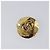 Boucles d'oreilles CHANEL métal Gold CC Auth 208712M Doré - vue 9