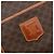 Céline Borsa Boston CELINE Macadam Canvas PVC Pelle Marrone Oro Auth 208642V D'oro - vista 16