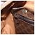 Céline Borsa Boston CELINE Macadam Canvas PVC Pelle Marrone Oro Auth 208642V D'oro - vista 22