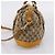 Borsa a mano GUCCI GG Canvas 2way Beige Gold 247902 Auth ep16354 - vista 5