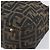 Borsa a mano FENDI Zucca Canvas Nero Marrone Auth 208726V - vista 10