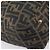 Borsa a mano FENDI Zucca Canvas Nero Marrone Auth 208726V - vista 11