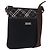 Borsa a tracolla BURBERRY Black Label Canvas Navy Silver Auth bs37549 Argento Blu navy